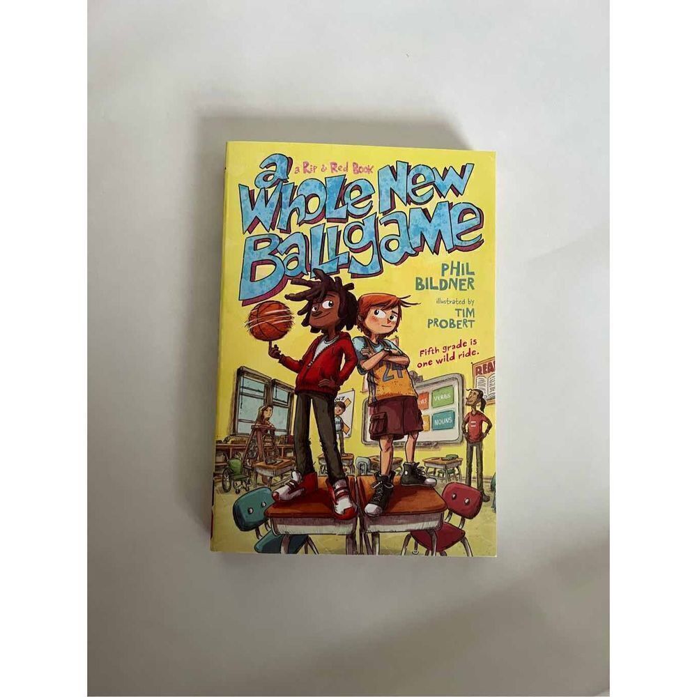 A whole new ballgame book